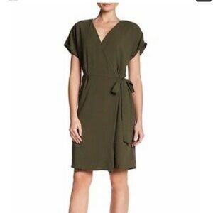Green Wrap Dress Size Small